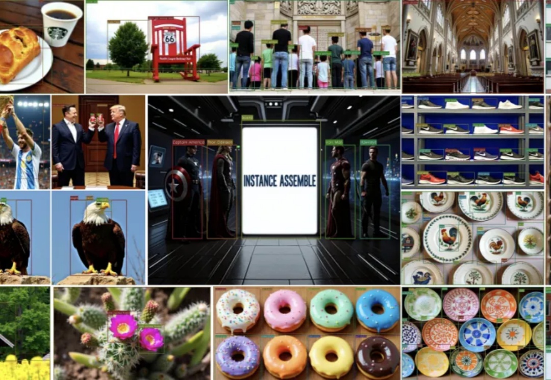 NIPS2025｜小红书智创AIGC团队提出布局控制生成新算法InstanceAssemble