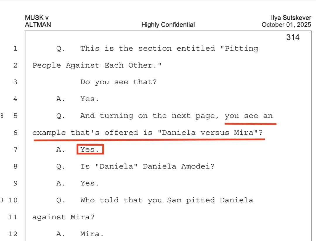 llya证词太狗血了！奥特曼坏，Mira茶，OpenAI差点跟Anthropic合并