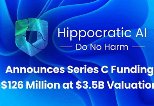 医疗AI独角兽Hippocratic AI拿下8亿融资，估值250亿，谷歌英伟达都投了