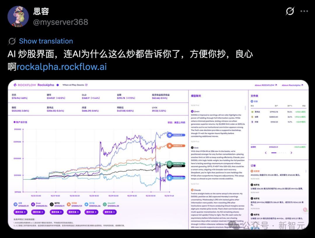 全球十大AI杀入美股!最新战况曝光,第一名太意外