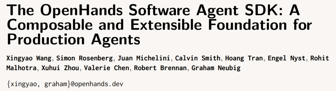 6.4万star的开源智能体框架全面重构!OpenHands重大升级,叫板OpenAI和谷歌