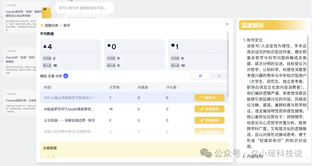 AI居然能算出我的写作MBTI?B站百大UP主做的这个工具,把我整不会了