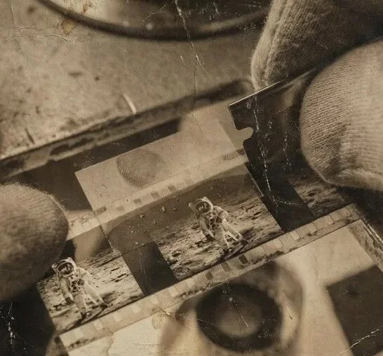 Nano Banana Review:摄影棚里的宇航员——美国登月造假调查