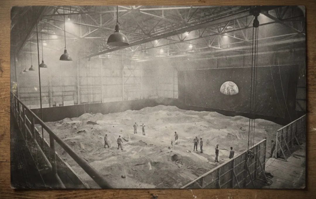 Nano Banana Review:摄影棚里的宇航员——美国登月造假调查