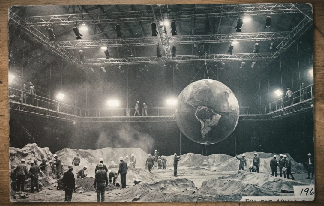 Nano Banana Review:摄影棚里的宇航员——美国登月造假调查