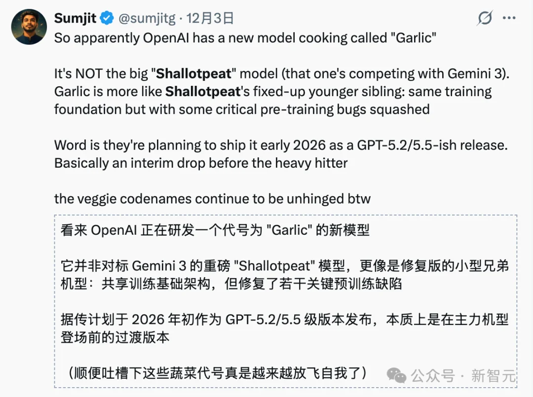 GPT-5.2提前泄露?今夜,OpenAI要拿Gemini 3祭天!