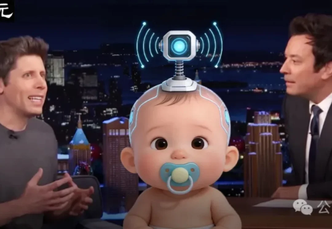 奥特曼上电视自曝「首个AGI宝宝」育儿经