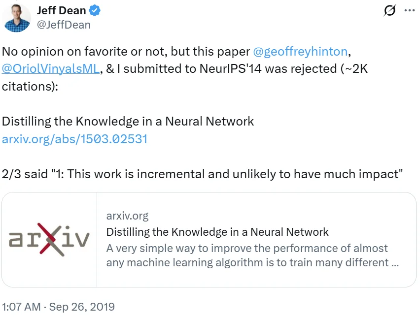 被拒≠失败!这些高影响力论文都被顶会拒收过