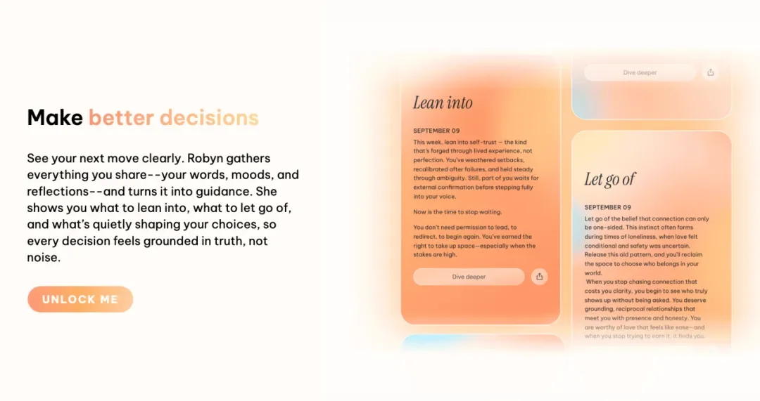 华人医生离开哈佛创业18个月，融资550万美元做最懂你的AI情感伙伴Robyn