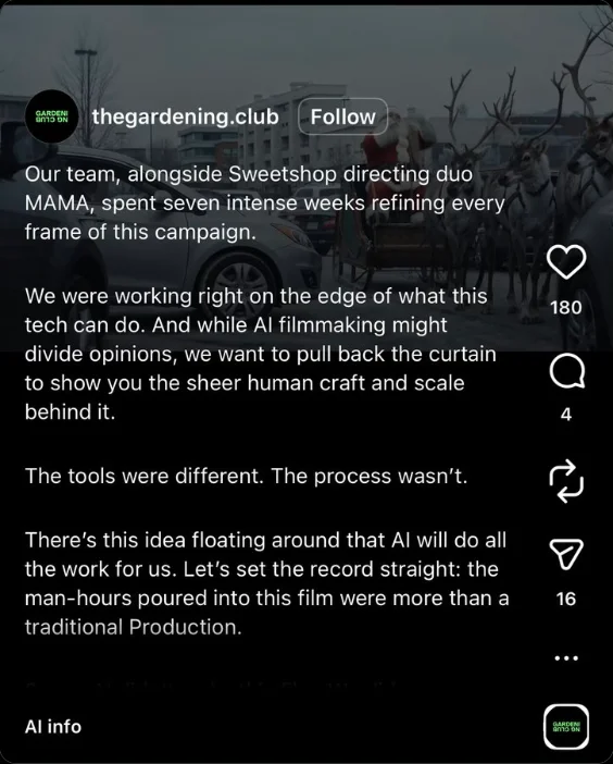 麦当劳整了个大活,AI 眼里的圣诞节长这样?网友 San 值狂掉
