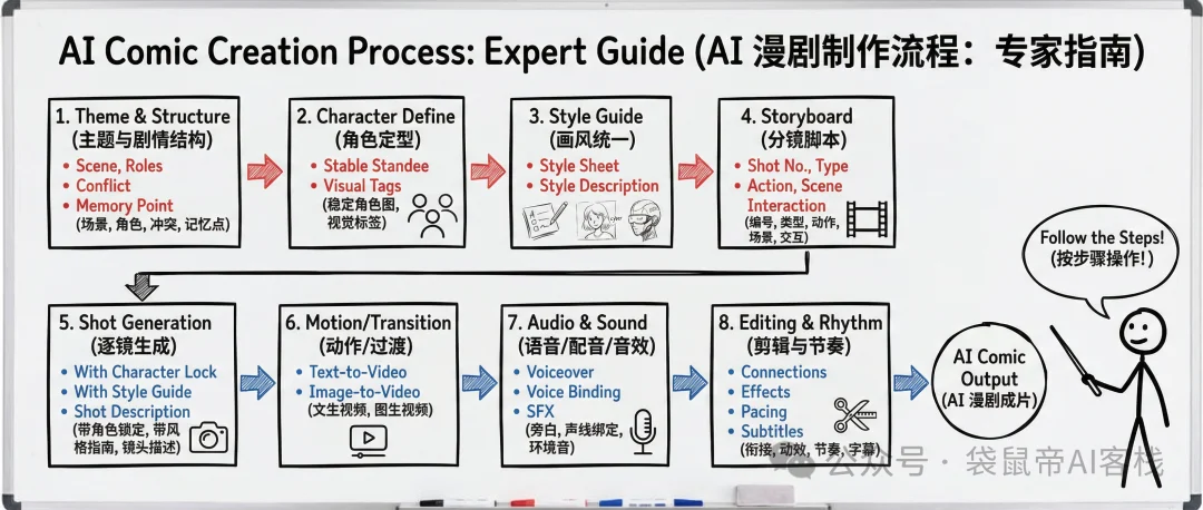 AI漫剧从难产到量产!这款Agent内置SOP,小白也能轻松搞定~