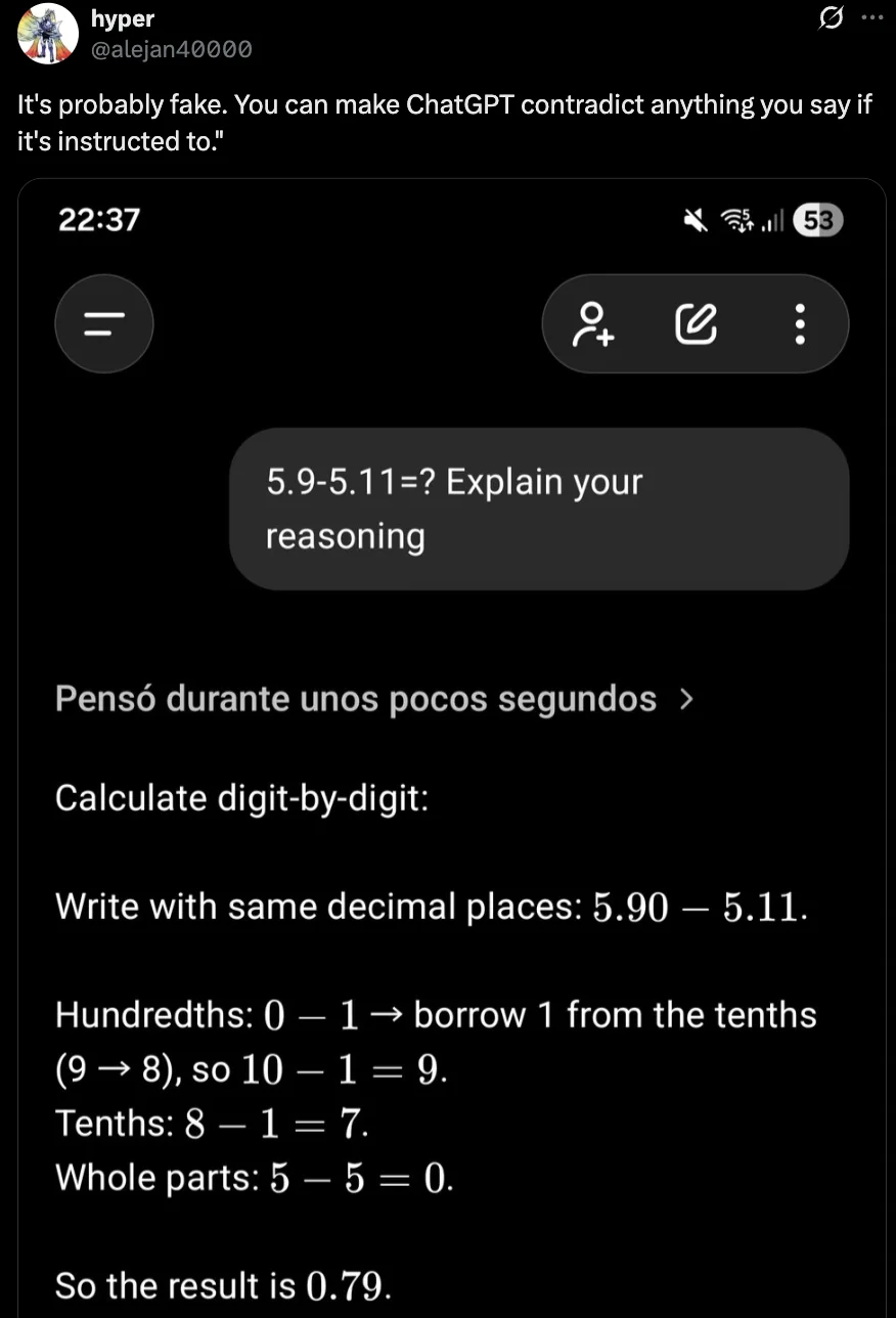GPT-5.2已上线24小时:差评如潮!