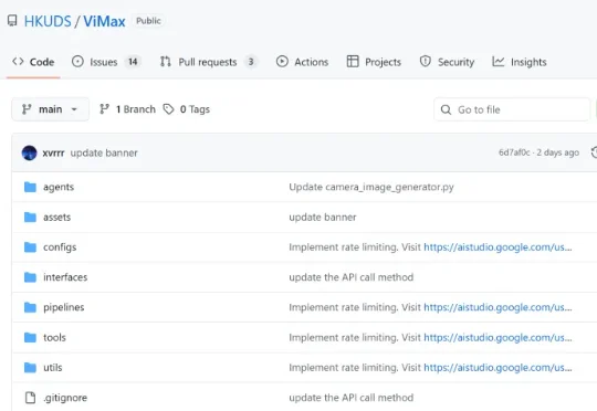 港大开源ViMax火了，实现AI自编自导自演