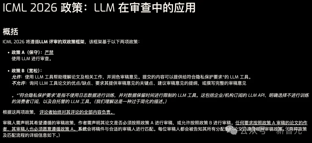 刚刚,AI顶会ICML允许AI参与审稿!