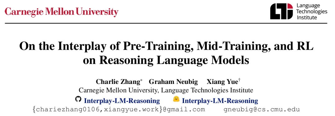 RL是「点金石」还是「挖掘机」?CMU 用可控实验给出答案