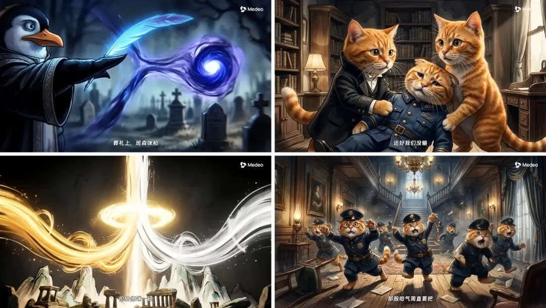 Medeo 教程:一次生成无脑抽卡不可取,真正的视频 Agent 应该啥样
