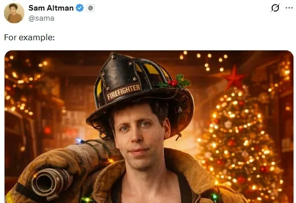 刚刚，OpenAI推出全新ChatGPT Images，奥特曼亮出腹肌搞宣传