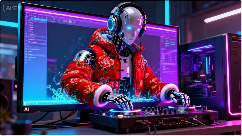 QQ音乐你变了，竟能免费在AI PC上原创一首《大东北》