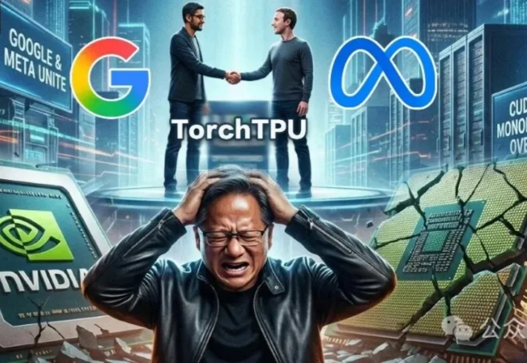 英伟达危！谷歌联手Meta要让TPU支持PyTorch，击穿CUDA护城河