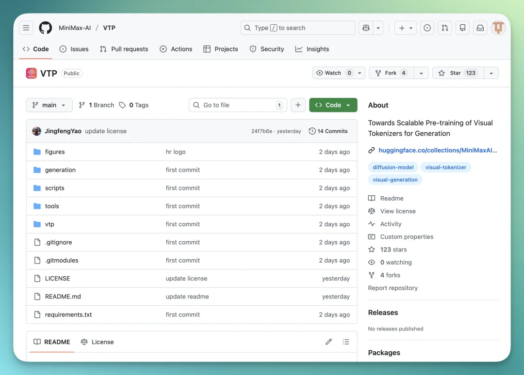 MiniMax海螺首次开源 VTP，打通了 Visual Tokenizer 的 Scaling Law