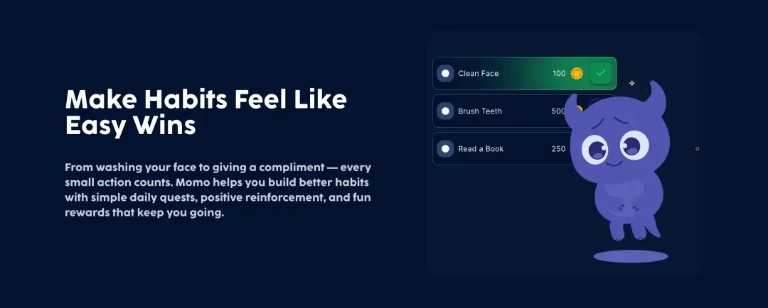a16z领投250万美元,AI陪伴赛道新品类,Momo靠养宠物帮助人形成自律习惯