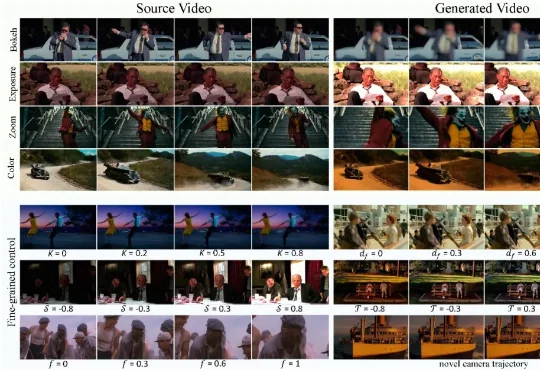 人人都是导演：CineCtrl首个实现视频生成中的相机运镜与摄影效果统一控制