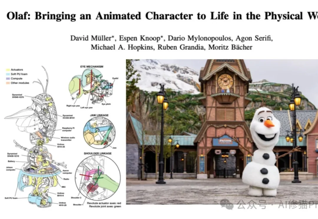 迪士尼真的造出了「雪宝」Olaf！但为了不让它“融化”，工程师逼疯了AI