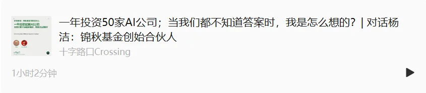 一年投资 50 家 AI 公司；当我们都不知道答案时，我是怎么想的？| 对话杨洁：锦秋基金创始合伙人