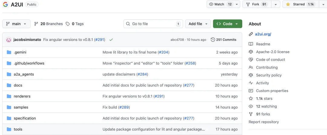 谷歌重磅开源 A2UI，这将会是2026年Agentic UI的王炸级标准！