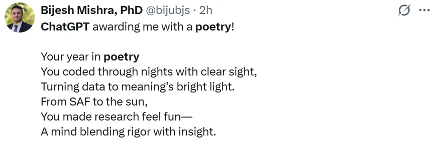 ChatGPT 首个年度报告来了！快看你是不是前1%丨附体验链接