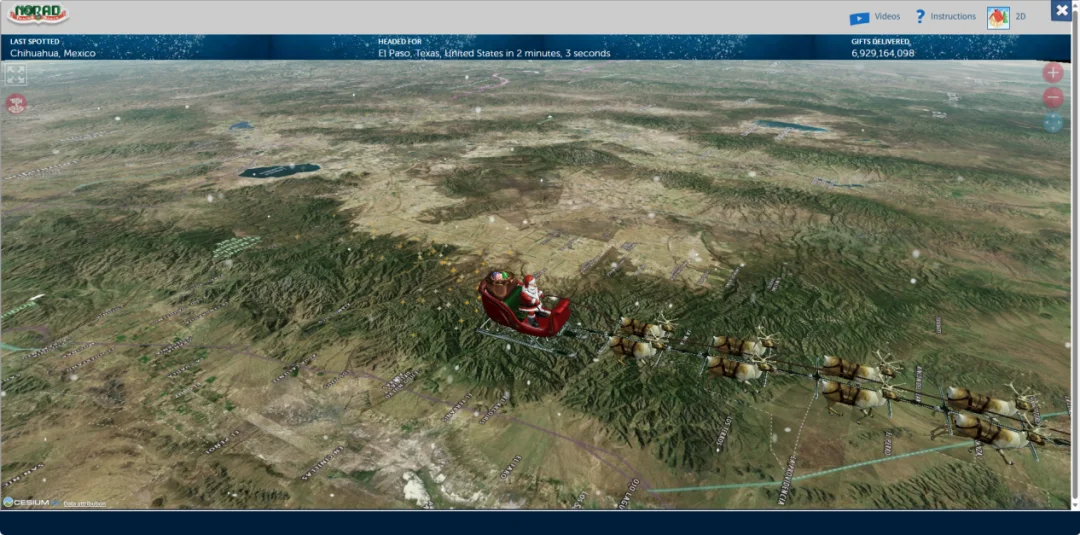 OpenAI和Google,都在用AI追踪圣诞老人