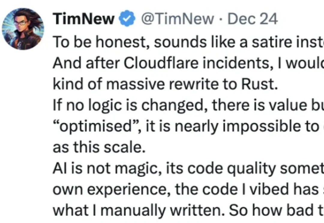 用AI代码替换Windows里每一行C/C++！微软回应了