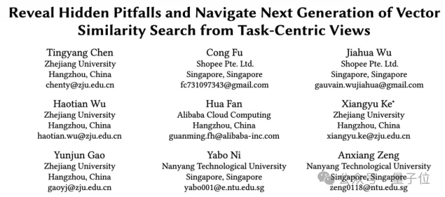 向量检索爆雷！傅聪联合浙大发布IceBerg Benchmark：HNSW并非最优，评估体系存在严重偏差