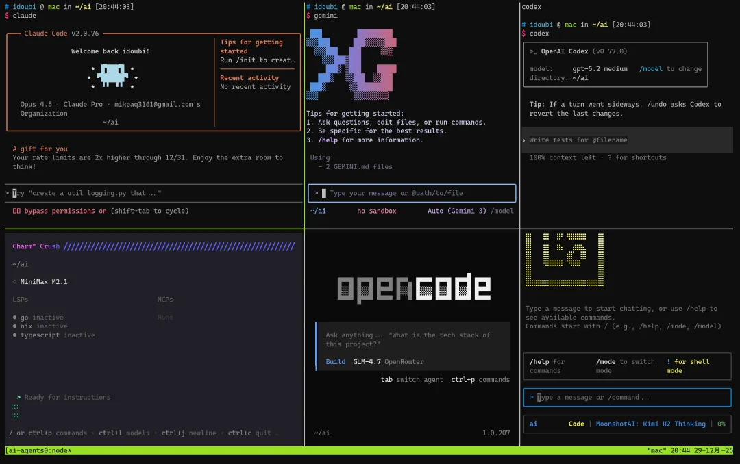 我招了 6 个 AI 员工一起干活