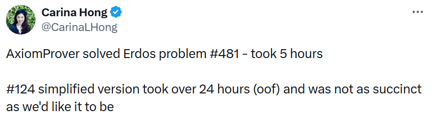 656行代码5小时搞定，Axiom AI自主完成两项Erdős猜想形式化证明
