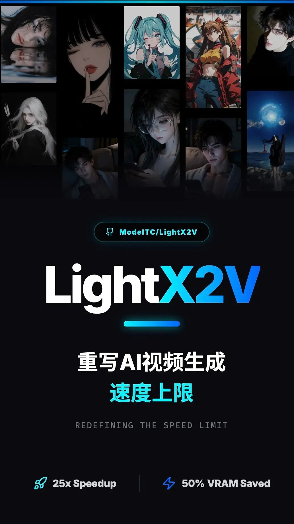 从分钟级等待到20倍超速：LightX2V重写AI视频生成速度上限