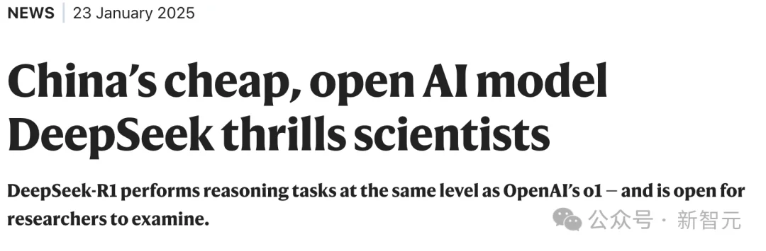 刚刚,DeepSeek梁文锋入选Nature年度十大人物!被称为「科技颠覆者」