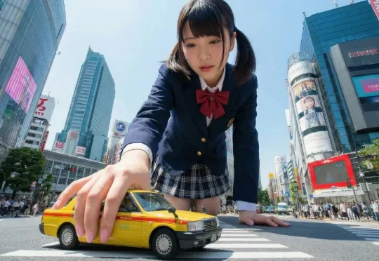 全网爆火的 AI 巨人照，让我终于实现了童年最疯狂的奥特曼幻想｜附教程