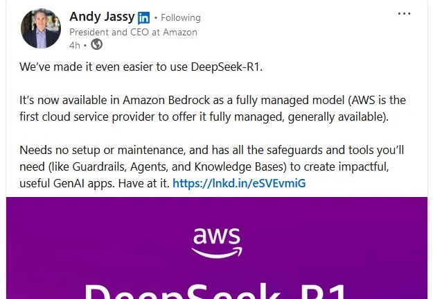出海应用也能享受高速稳定的DeepSeek-R1？亚马逊云科技出手了