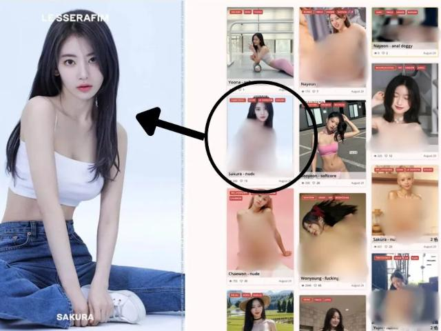 困在AI色情视频里的K-Pop女明星