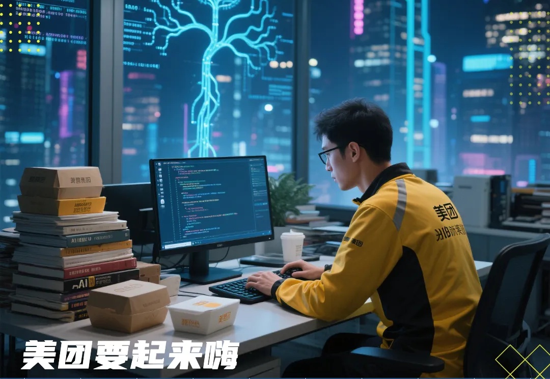 美团开始猛补课，“不睡觉也要搞AI”