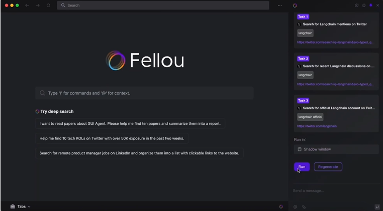 中国95后团队发布首个Agentic浏览器-Fellou，超越浏览，直达行动