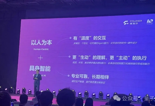 机器人开始抢“主持人”饭碗！上海张江，傅利叶宣布下个十年规划，要做“以人为本的具身智能”