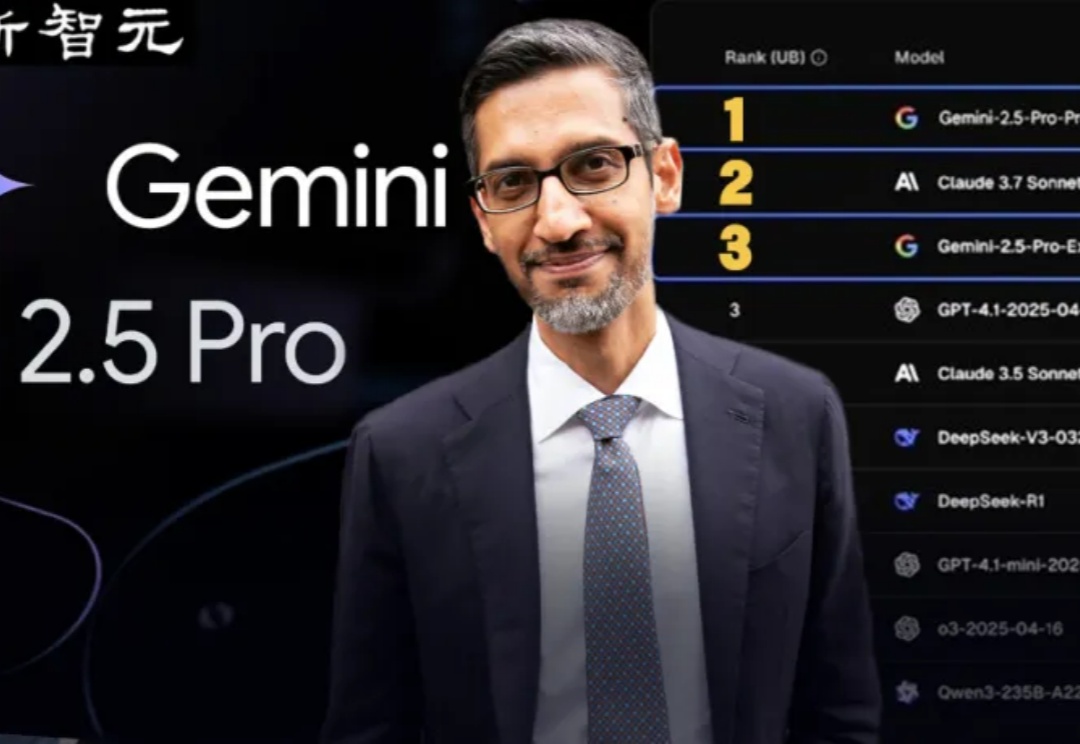 Gemini 2.5 Pro登顶三冠王！AI最强编程屠榜，全面碾压Claude 3.7