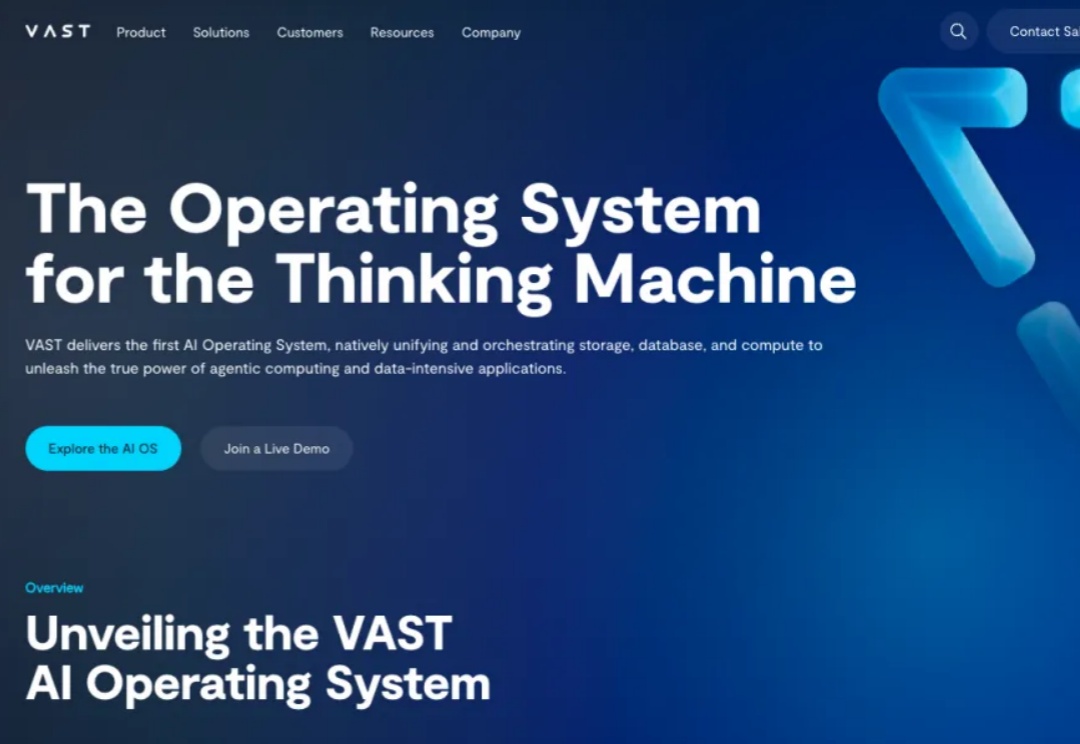 速递|ARR2亿美元的AI存储Vast Data冲$250亿估值,皮克斯、xAI客户背书闪存存储