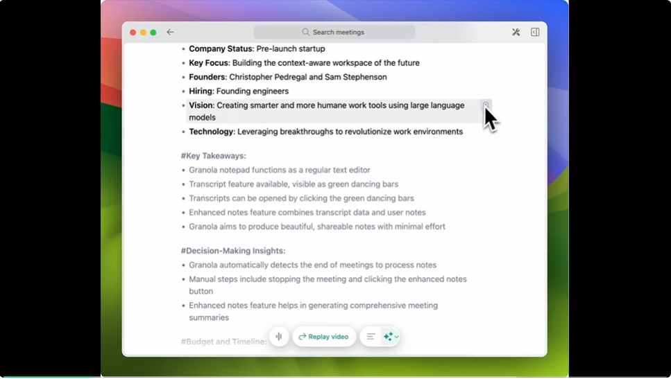Granola：ChatGPT、Notion 都入场的 AI 纪要，能真正沉淀工作流吗？