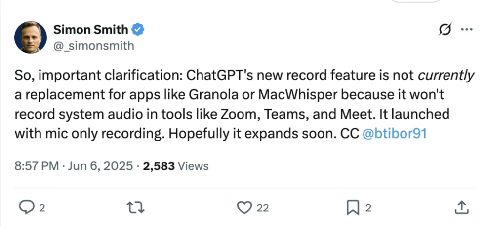 Granola：ChatGPT、Notion 都入场的 AI 纪要，能真正沉淀工作流吗？