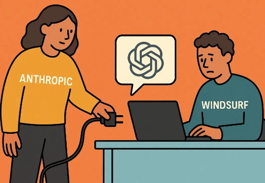 Anthropic「切断」Windsurf，AI Coding 成 AI 巨头「代理人之战」