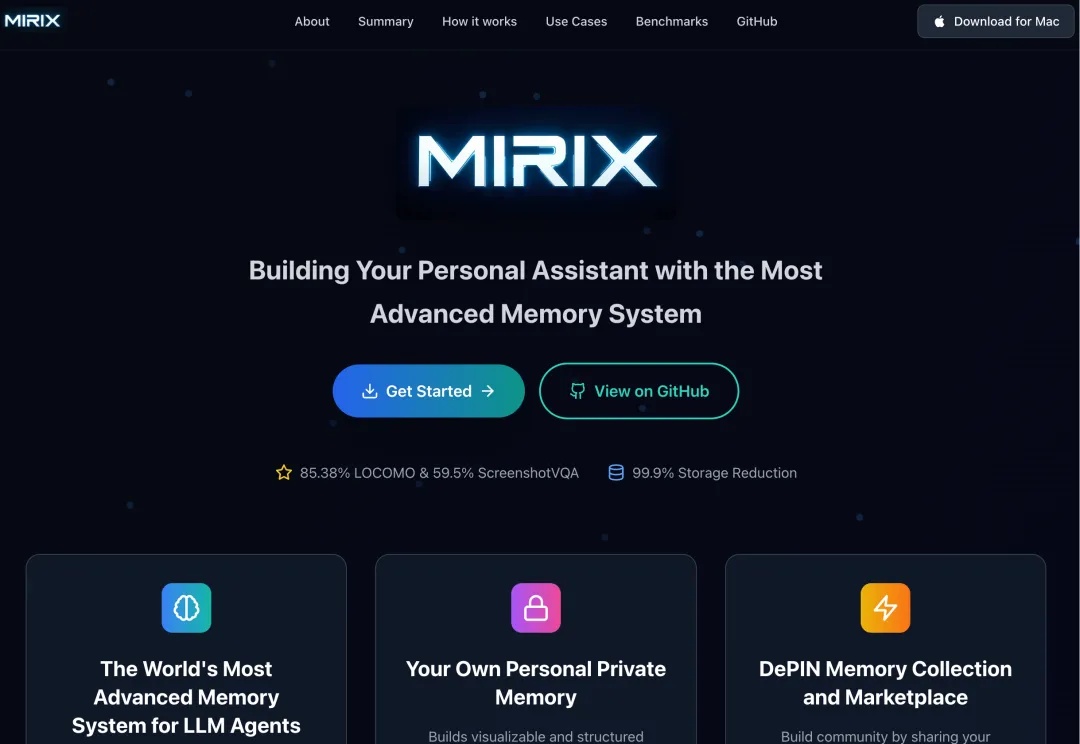 MIRIX重塑AI多模态长期记忆：超Gemini 410%，节省99.9%内存，APP同步上线