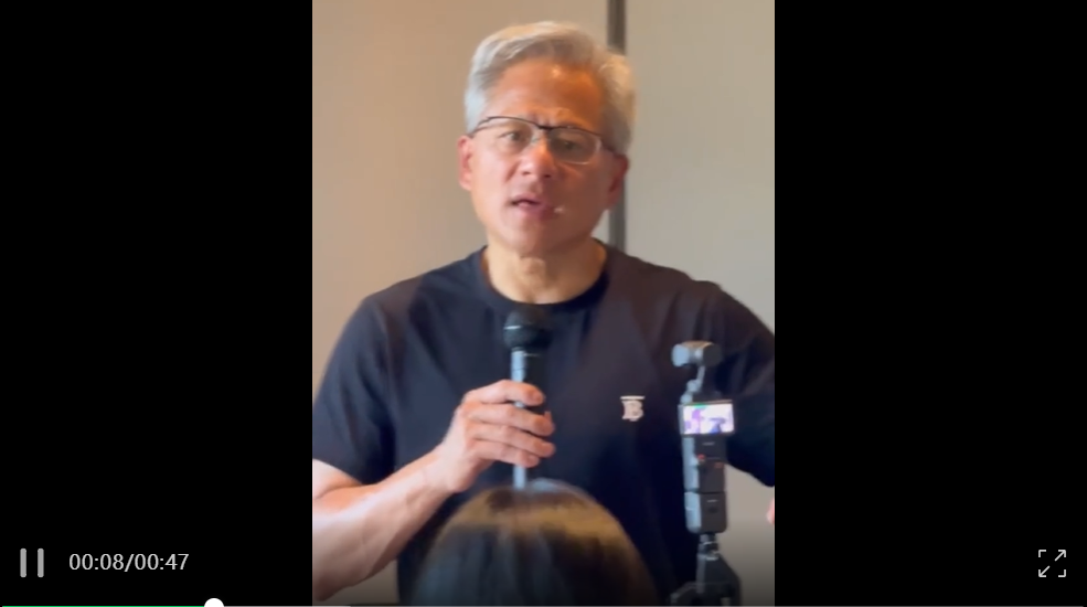 黄仁勋中国现场直击！假如有一个「数字黄仁勋」，我希望我们一起变聪明